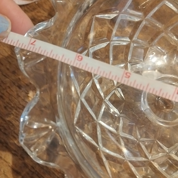 Polonia lead crystal candy dish. O18GW7house - Picture 5 of 6